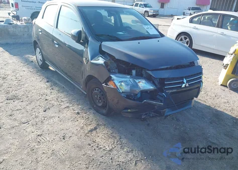 2024 Mitsubishi Mirage Es/Le z USA, uszkodzony, nr VIN ML32AUHJ4RH014804